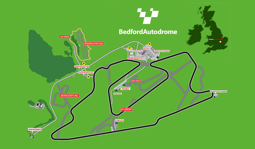 Bedford Autodrome History